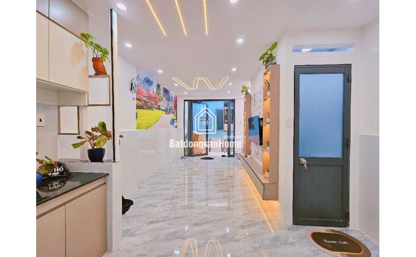 D1799 ⚡️ Giảm 210tr! sát Emart Phan Văn Trị, SHR, Nở hậu, 3.8x7m, 3.x tỷ